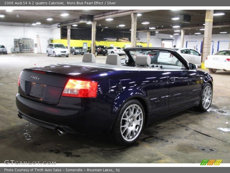 Moro Blue Pearl Effect / Silver 2006 Audi S4 4.2 quattro Cabriolet