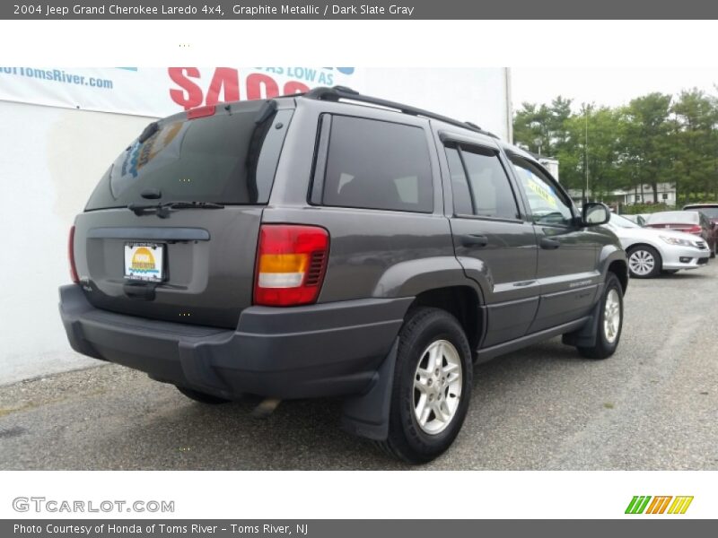 Graphite Metallic / Dark Slate Gray 2004 Jeep Grand Cherokee Laredo 4x4