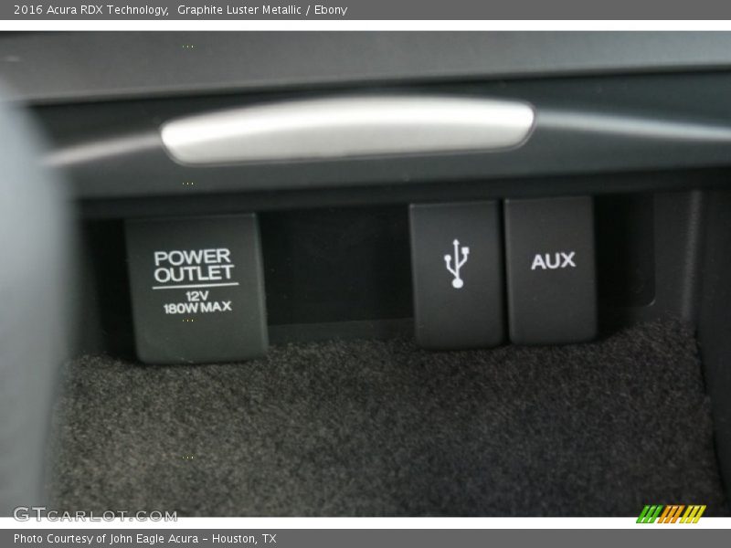 Graphite Luster Metallic / Ebony 2016 Acura RDX Technology