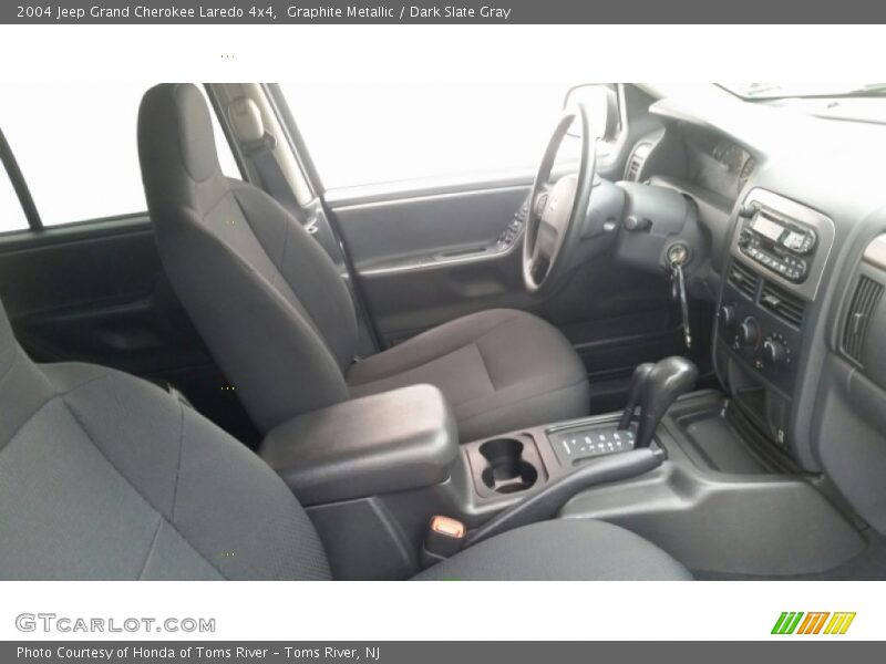 Graphite Metallic / Dark Slate Gray 2004 Jeep Grand Cherokee Laredo 4x4