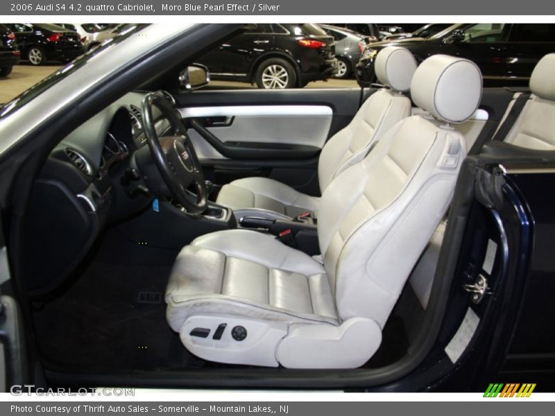 Front Seat of 2006 S4 4.2 quattro Cabriolet