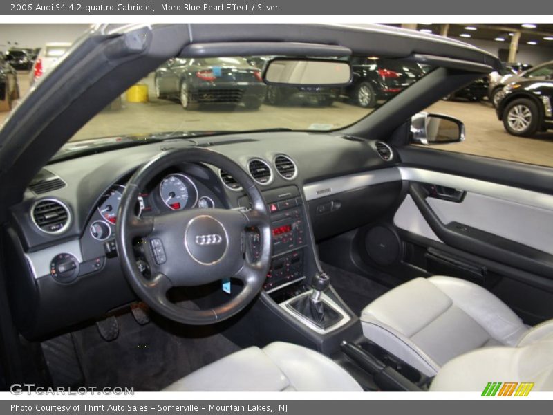 Silver Interior - 2006 S4 4.2 quattro Cabriolet 