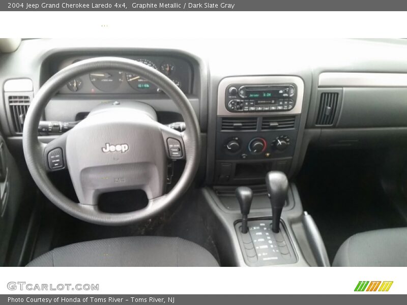 Graphite Metallic / Dark Slate Gray 2004 Jeep Grand Cherokee Laredo 4x4