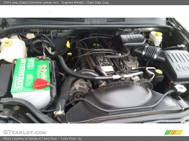 Graphite Metallic / Dark Slate Gray 2004 Jeep Grand Cherokee Laredo 4x4