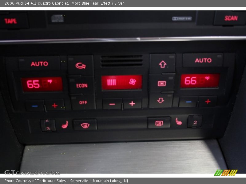 Controls of 2006 S4 4.2 quattro Cabriolet