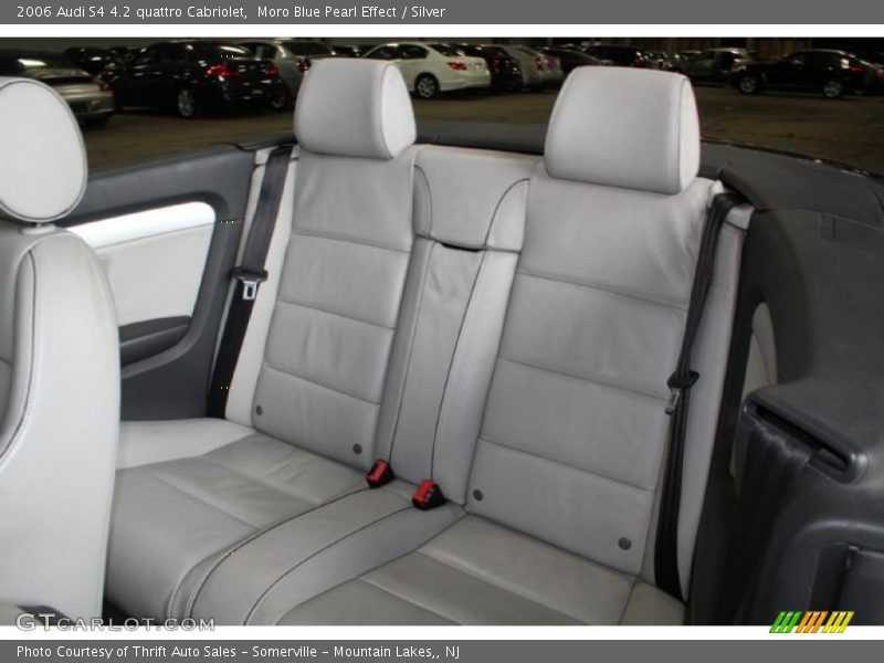 Rear Seat of 2006 S4 4.2 quattro Cabriolet