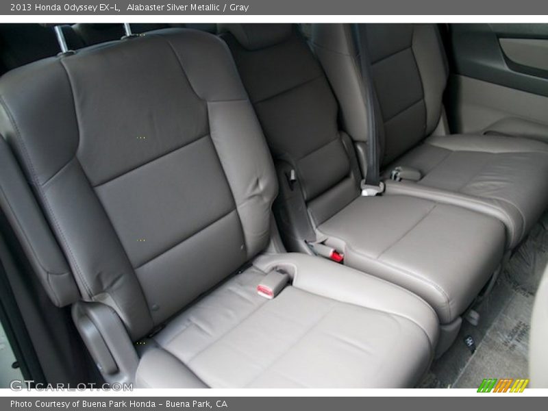 Alabaster Silver Metallic / Gray 2013 Honda Odyssey EX-L