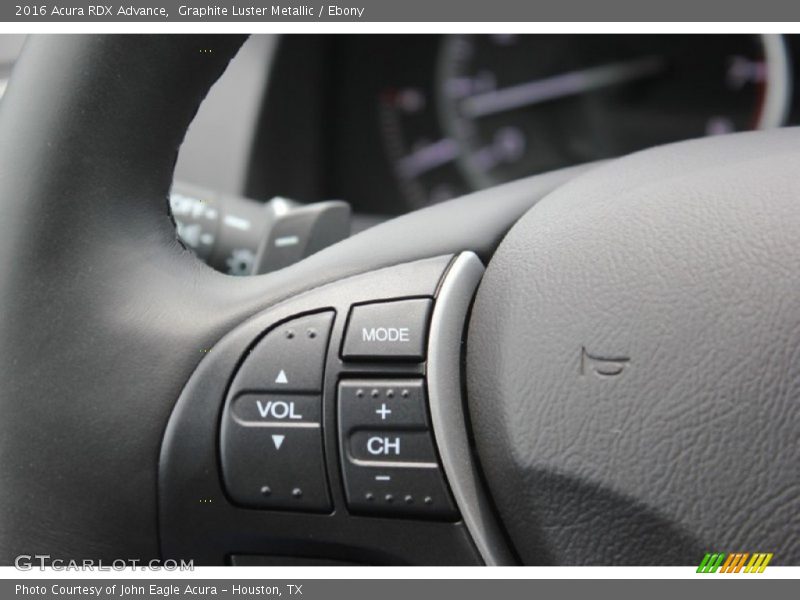 Graphite Luster Metallic / Ebony 2016 Acura RDX Advance