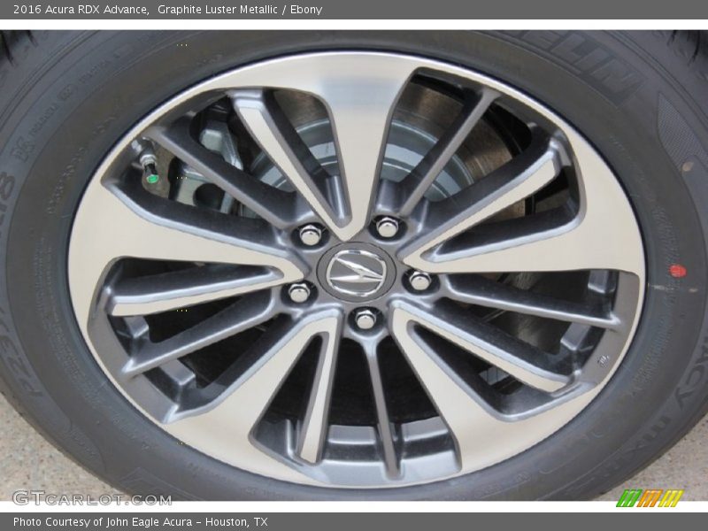 Graphite Luster Metallic / Ebony 2016 Acura RDX Advance