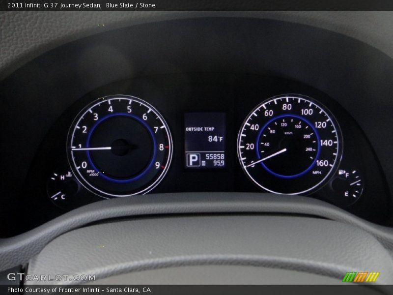 Blue Slate / Stone 2011 Infiniti G 37 Journey Sedan