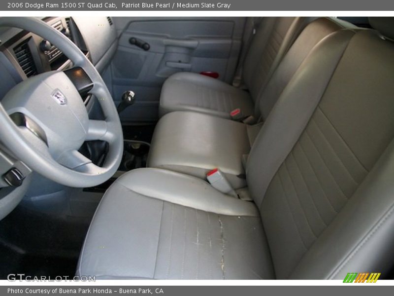 Patriot Blue Pearl / Medium Slate Gray 2006 Dodge Ram 1500 ST Quad Cab