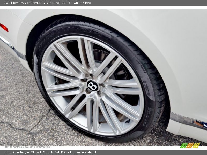  2014 Continental GTC Speed Wheel