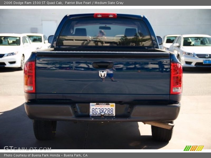 Patriot Blue Pearl / Medium Slate Gray 2006 Dodge Ram 1500 ST Quad Cab