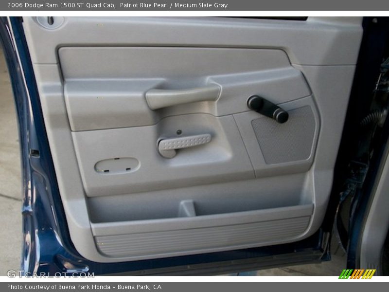 Patriot Blue Pearl / Medium Slate Gray 2006 Dodge Ram 1500 ST Quad Cab