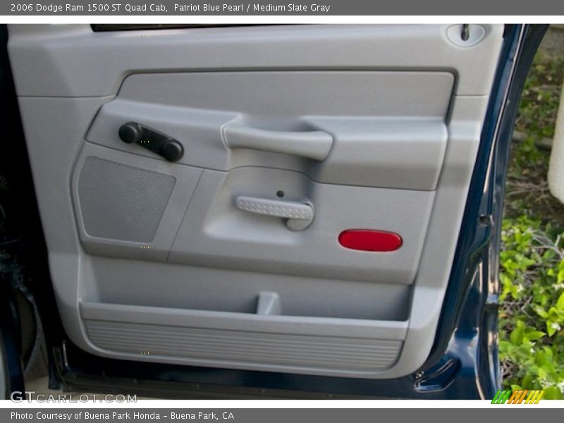 Patriot Blue Pearl / Medium Slate Gray 2006 Dodge Ram 1500 ST Quad Cab
