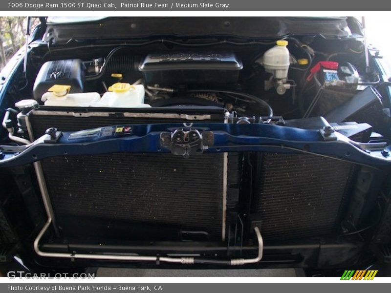 Patriot Blue Pearl / Medium Slate Gray 2006 Dodge Ram 1500 ST Quad Cab