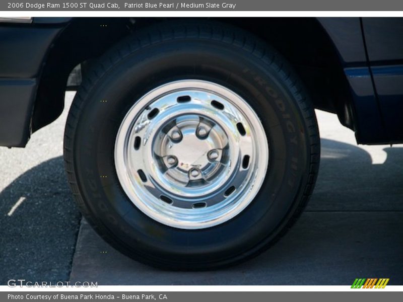 Patriot Blue Pearl / Medium Slate Gray 2006 Dodge Ram 1500 ST Quad Cab
