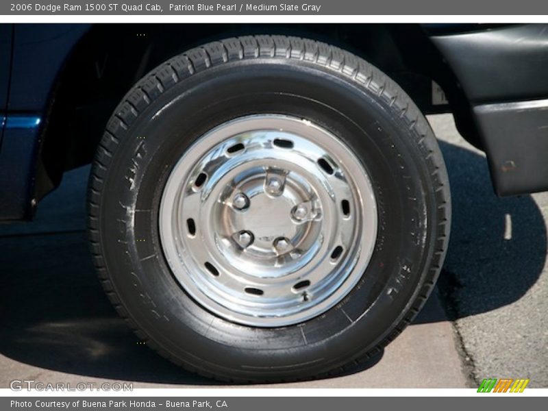 Patriot Blue Pearl / Medium Slate Gray 2006 Dodge Ram 1500 ST Quad Cab