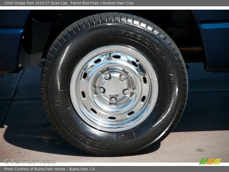 Patriot Blue Pearl / Medium Slate Gray 2006 Dodge Ram 1500 ST Quad Cab