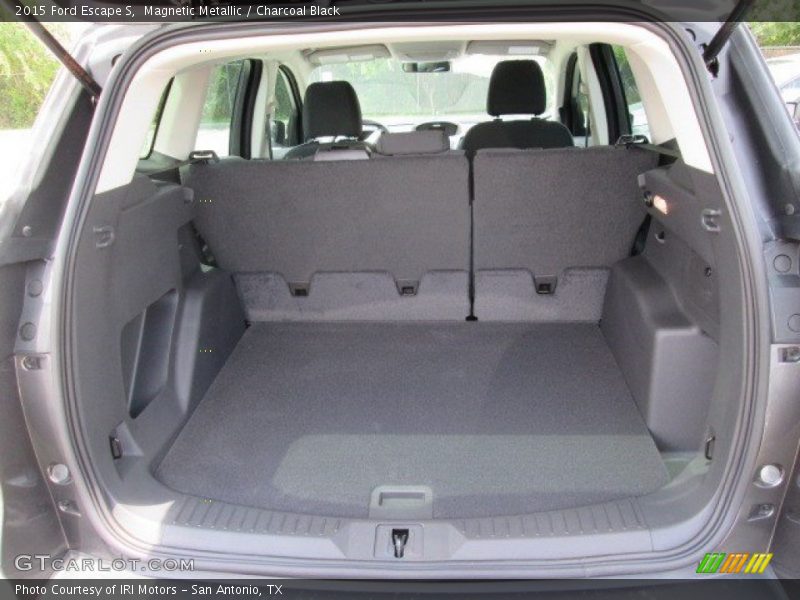 Magnetic Metallic / Charcoal Black 2015 Ford Escape S