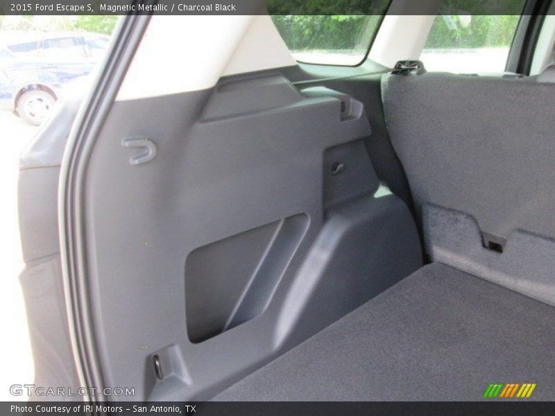 Magnetic Metallic / Charcoal Black 2015 Ford Escape S