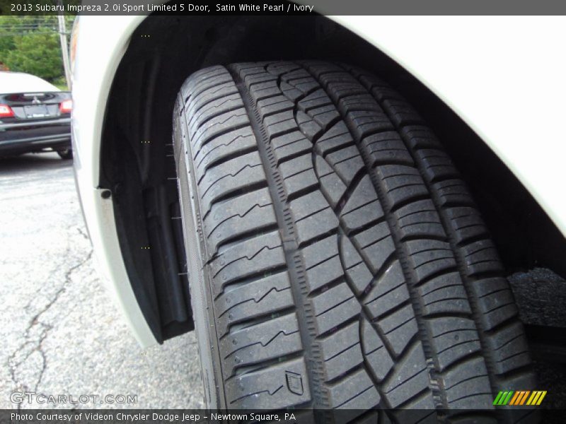 Satin White Pearl / Ivory 2013 Subaru Impreza 2.0i Sport Limited 5 Door
