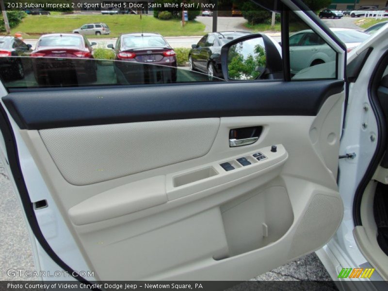 Satin White Pearl / Ivory 2013 Subaru Impreza 2.0i Sport Limited 5 Door