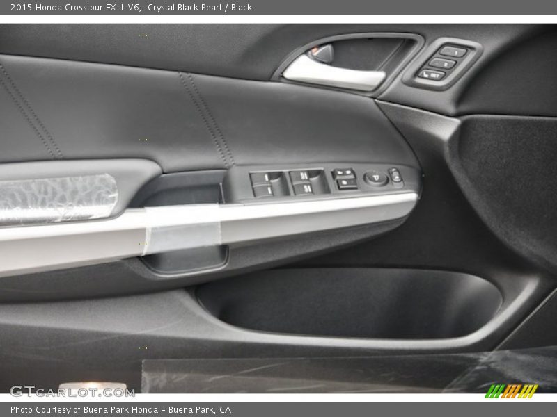Crystal Black Pearl / Black 2015 Honda Crosstour EX-L V6