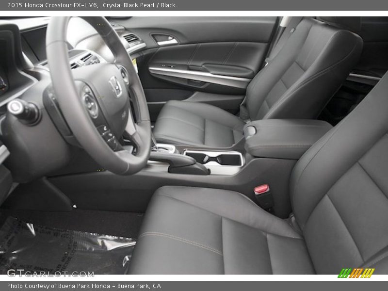 Crystal Black Pearl / Black 2015 Honda Crosstour EX-L V6