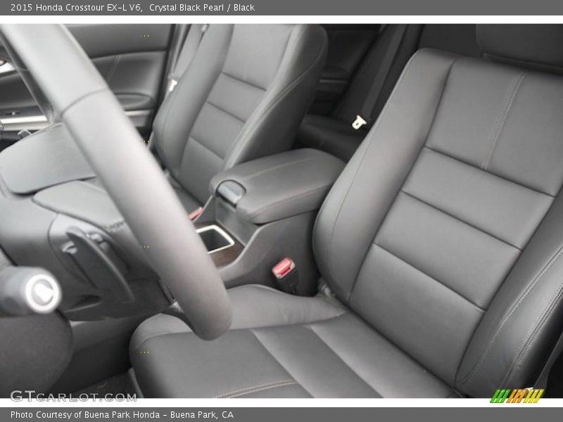 Crystal Black Pearl / Black 2015 Honda Crosstour EX-L V6
