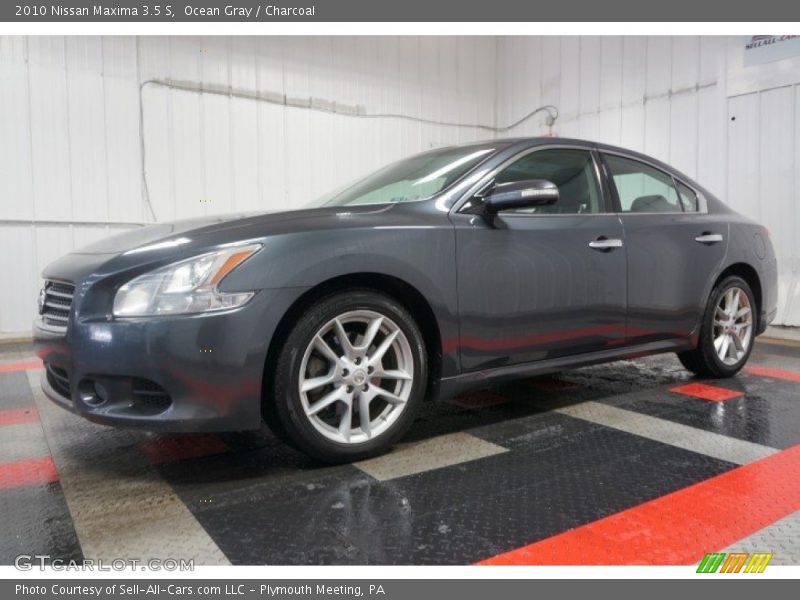 Ocean Gray / Charcoal 2010 Nissan Maxima 3.5 S