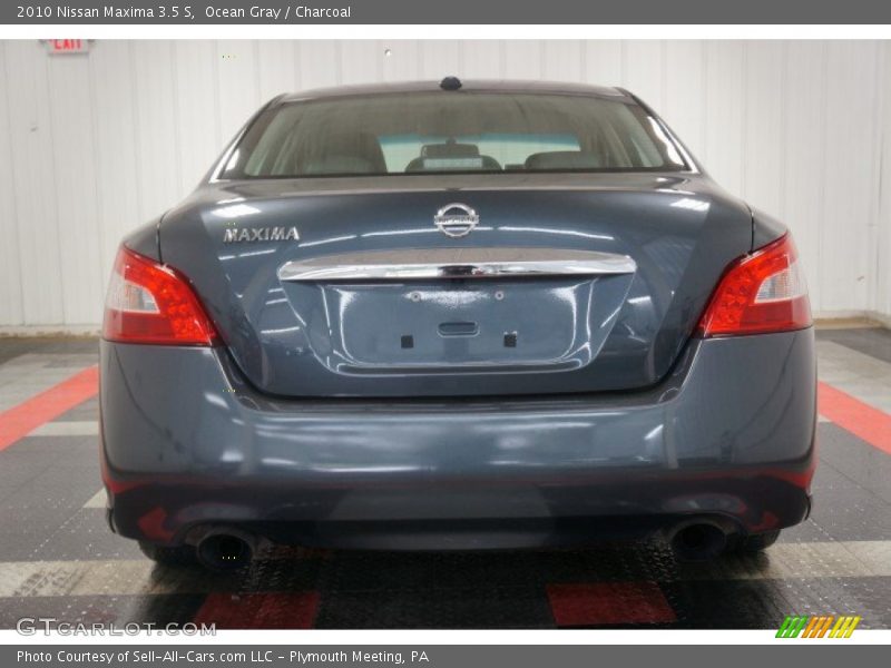 Ocean Gray / Charcoal 2010 Nissan Maxima 3.5 S