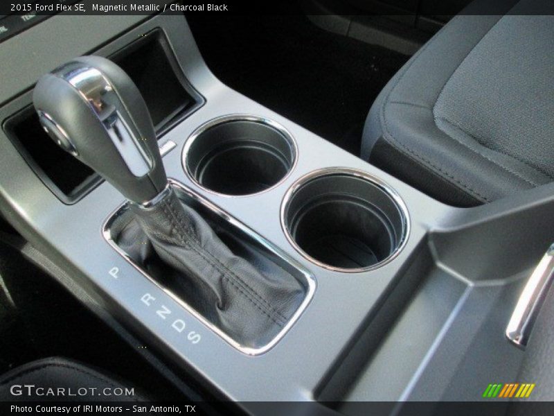 Magnetic Metallic / Charcoal Black 2015 Ford Flex SE