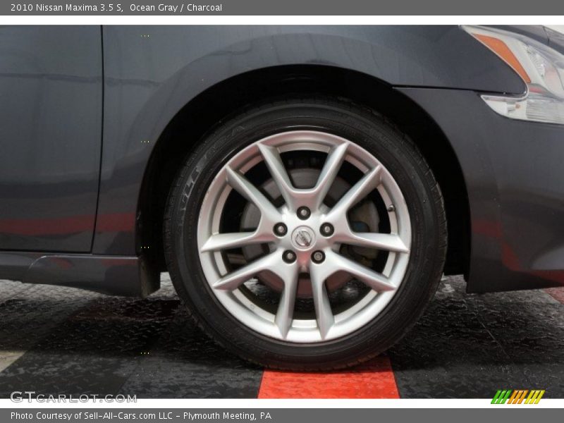 Ocean Gray / Charcoal 2010 Nissan Maxima 3.5 S