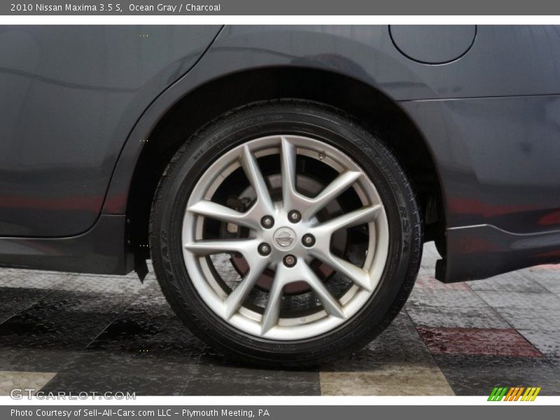 Ocean Gray / Charcoal 2010 Nissan Maxima 3.5 S