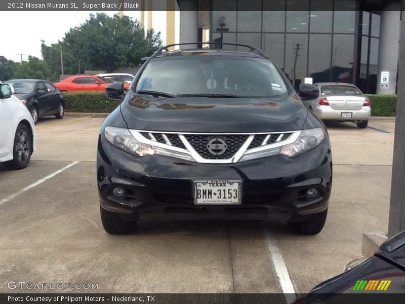 Super Black / Black 2012 Nissan Murano SL