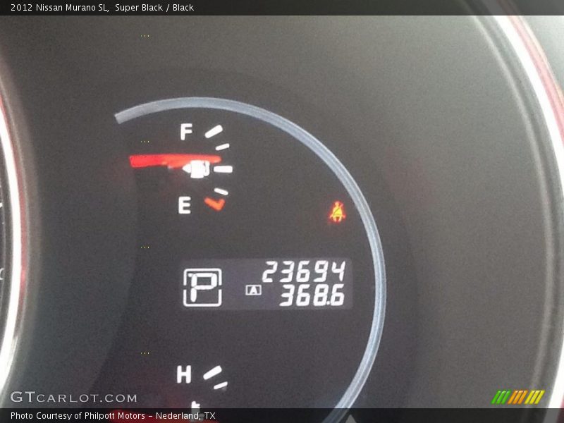 Super Black / Black 2012 Nissan Murano SL