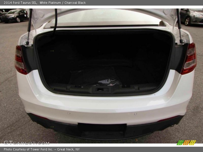 White Platinum / Charcoal Black 2014 Ford Taurus SEL