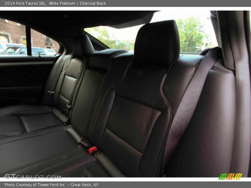 White Platinum / Charcoal Black 2014 Ford Taurus SEL
