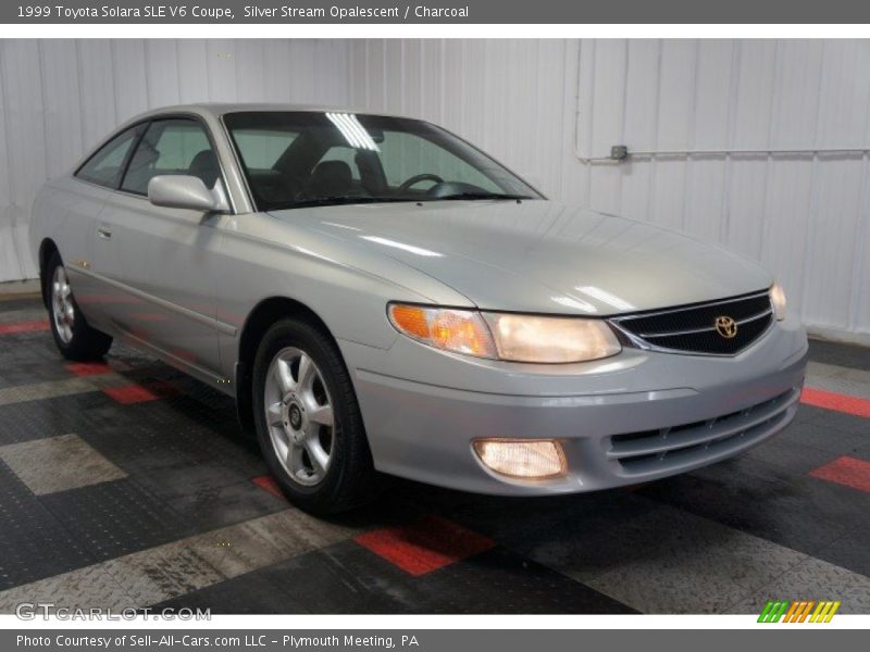 Silver Stream Opalescent / Charcoal 1999 Toyota Solara SLE V6 Coupe