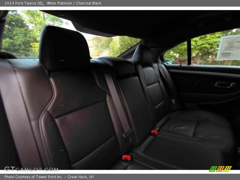 White Platinum / Charcoal Black 2014 Ford Taurus SEL