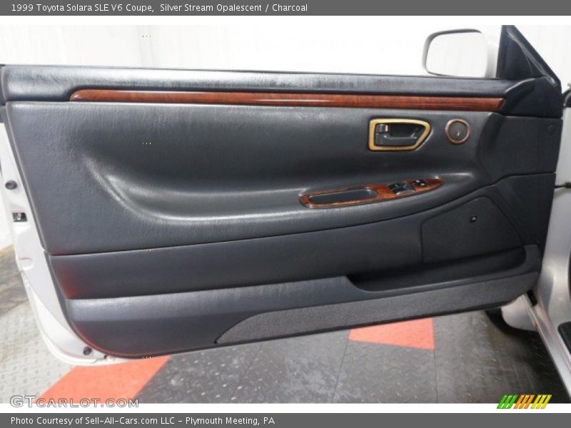 Silver Stream Opalescent / Charcoal 1999 Toyota Solara SLE V6 Coupe