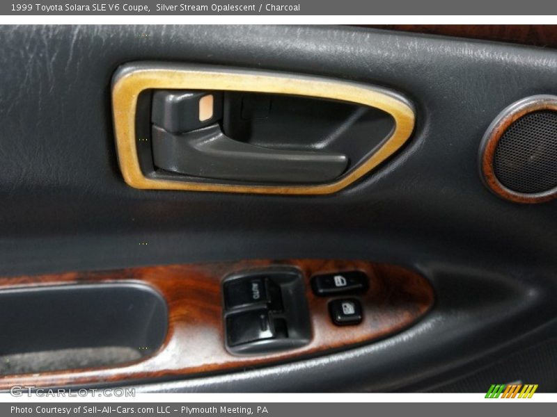 Silver Stream Opalescent / Charcoal 1999 Toyota Solara SLE V6 Coupe