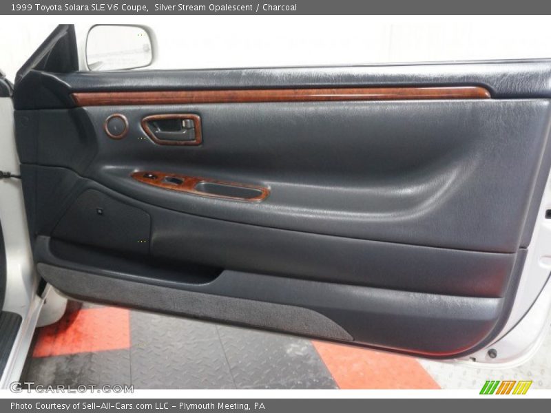 Silver Stream Opalescent / Charcoal 1999 Toyota Solara SLE V6 Coupe