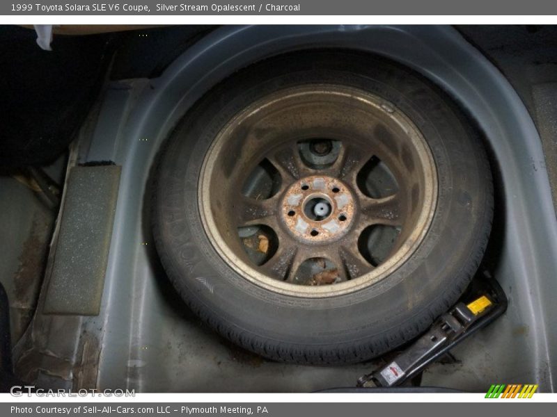 Silver Stream Opalescent / Charcoal 1999 Toyota Solara SLE V6 Coupe