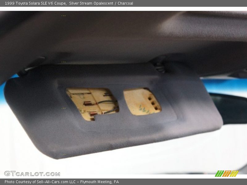 Silver Stream Opalescent / Charcoal 1999 Toyota Solara SLE V6 Coupe