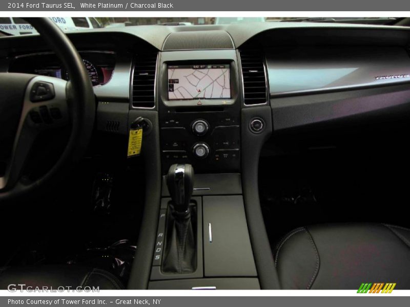 White Platinum / Charcoal Black 2014 Ford Taurus SEL