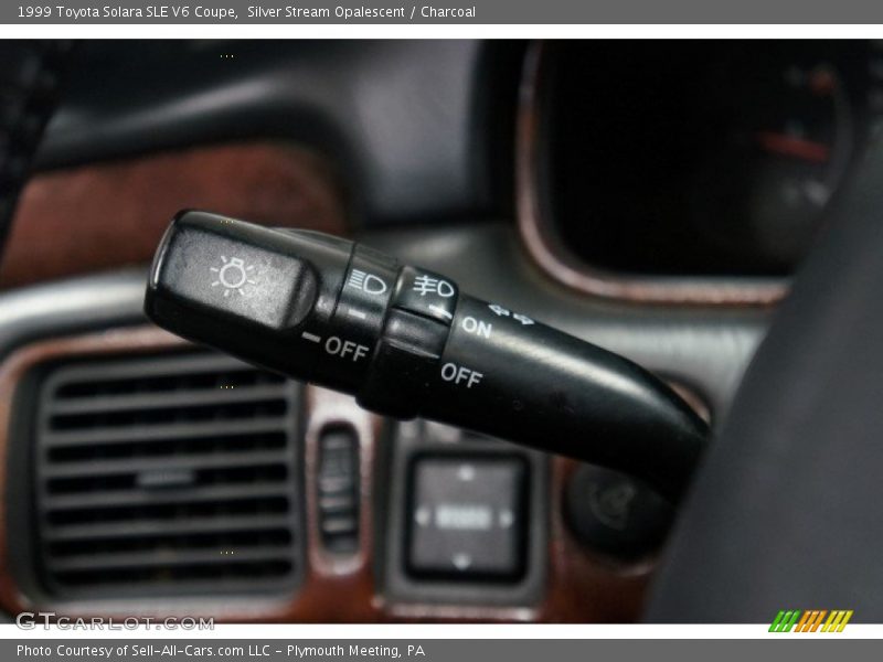 Silver Stream Opalescent / Charcoal 1999 Toyota Solara SLE V6 Coupe