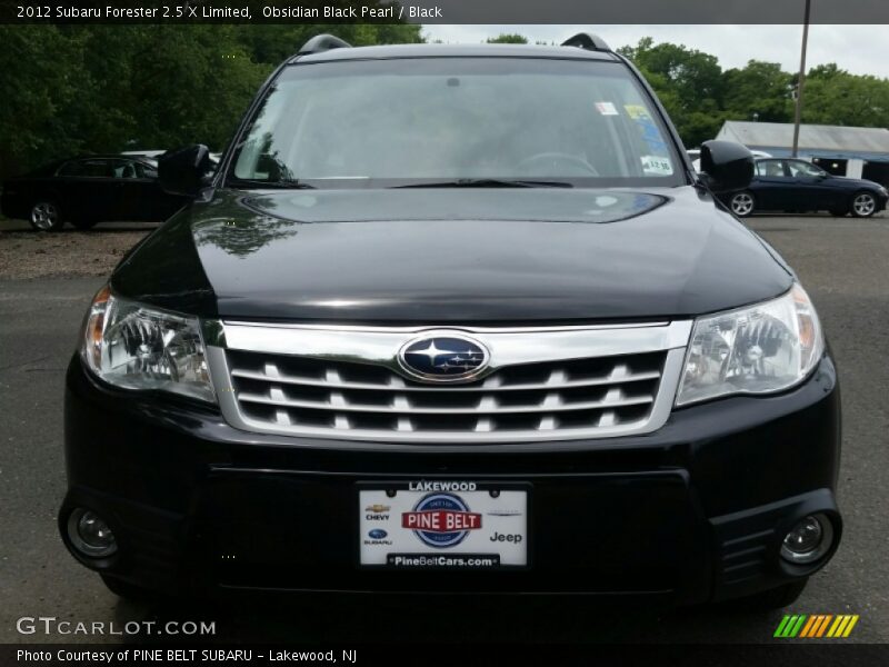 Obsidian Black Pearl / Black 2012 Subaru Forester 2.5 X Limited
