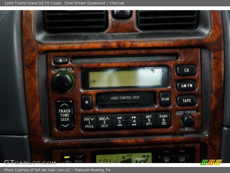 Silver Stream Opalescent / Charcoal 1999 Toyota Solara SLE V6 Coupe